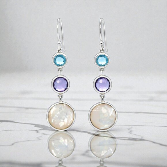 Ippolita Jewelry - Ippolita Lollipop Earrings in 925 Sterling Silver